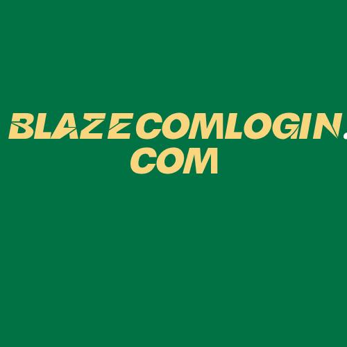 Logo da BLAZECOMLOGIN